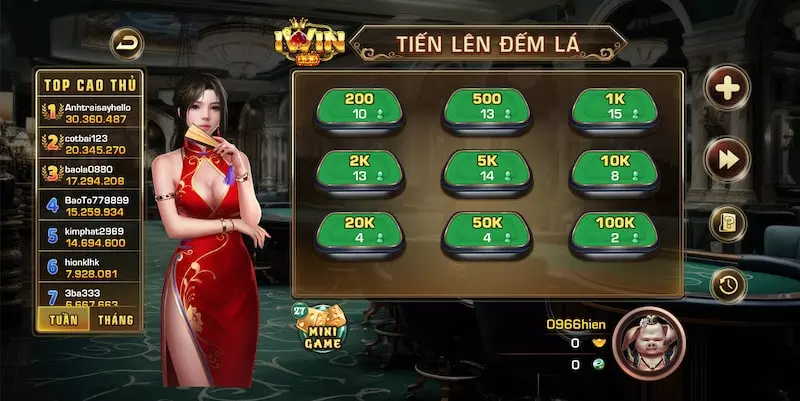 Trò chơi nhất định phải thử khi đến với sảnh cược Game Bài