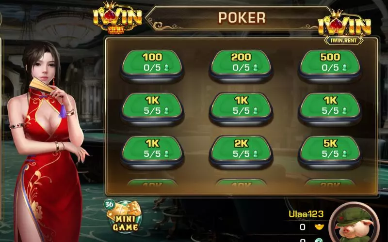 Nắm vững luật chơi tiến lên Poker tại iWin để thắng lớn